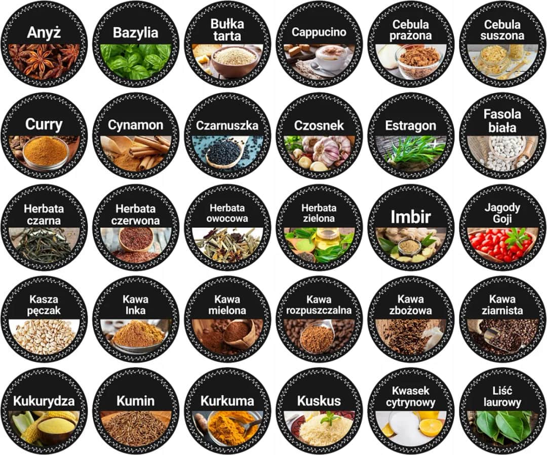 Gdzie kupić naklejki na przyprawy i uniknąć bałaganu w kuchni